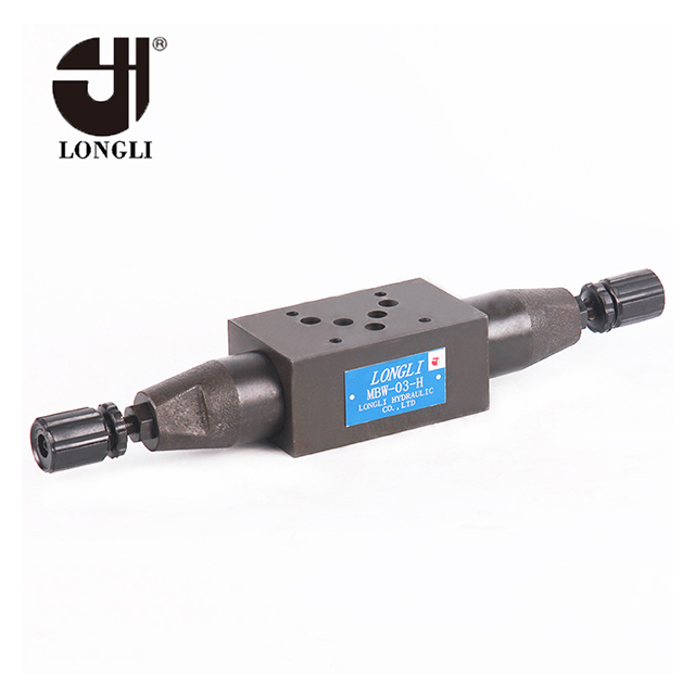 MBW-03 Yuken type hydraulic pressure safety relief modular sequence valve 