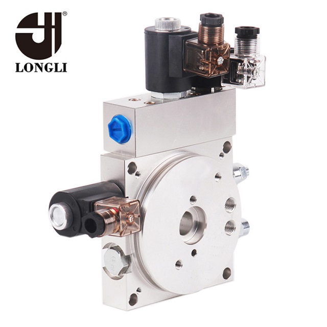 LL12-244 Hydraulic Solenoid Stacking Transition Manifold Block