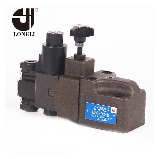 BSG-03H Hydraulic Yuken adjustable back low pressure relief valve 