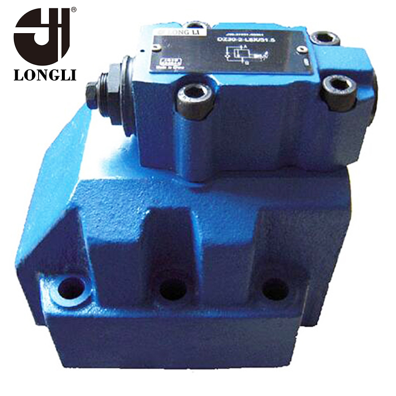 DR50 Reducing Valve Pilot Operated Large Pressure Hydraulic Valves 